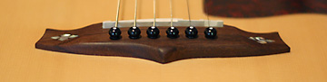 The Bridge of the Steel-string Acoustic Guitar - Guitar Lessons in the Penrith and Lower Blue Mountains Area